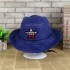 Summer Korean version of Western cowboy children's sun hat for girls and boys, baby grass hat with five pointed star hat, children's grass hat with five stars