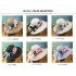 New spring and summer sun protection hat for women, flower shaped big brimmed grass hat, Korean version beach hat, UV resistant hat, foldable