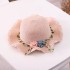 2024 New Summer Girls' Grass Hat Flower Princess Hat Children's Sunshade Hat Sun Hat Beach Hat