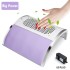 Cross border popular nail art vacuum cleaner, nail polishing vacuum cleaner, high-power dust suction, hand pillow dual-use tool in stock