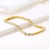 Amazon Hot selling Bracelet Color Preserved Gold Plated Titanium Steel Zircon Claw Chain Micro inlaid with Diamond Women's Trendy First Jewelry Wholesale