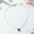 Summer women's high-end version does not fade lucky necklace, five flower clover bracelet, double-sided mother of pearl jewelry, cross-border hot sales