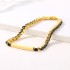 Amazon Hot selling Bracelet Color Preserved Gold Plated Titanium Steel Zircon Claw Chain Micro inlaid with Diamond Women's Trendy First Jewelry Wholesale