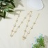 Cross border Lucky Clover Necklace Sweater Chain Women's Fashion Versatile Long Style Clavicle Chain Double sided Shell Jewelry Wholesale