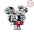 Logo free spot Panjia beads new Christmas series Santa Claus Mickey Minnie bead bracelet DIY matching