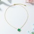 Summer women's high-end version does not fade lucky necklace, five flower clover bracelet, double-sided mother of pearl jewelry, cross-border hot sales