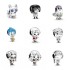 Pan Family Same Style No Logo Spot Cartoon Rice Boy and Girl Fox Pendant Female Stitch New DIY Bracelet