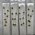 High version 9mm Lucky Seven Flowers Four Leaf Grass Necklace 18k Gold Neck Chain Red Jade Marrow Agate White Shell Clavicular Chain Wholesale