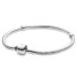 Panjia no LOGO spot hot selling snake chain bracelet DIY design heart-shaped bracelet circular crown full diamond snake bone chain