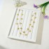 Fanke High Version 90cm Long 20 Flower Double sided Beimu Clover Necklace Lucky Pendant Fashionable Versatile Sweater Chain