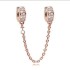 Fandora Panjia Beads White Copper Silver Plated Bracelet 2022 New Style DIY Accessories Beads