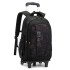 Natural Fish New Style, 3rd to 9th Grades, Climbing Stairs, Pullrod Backpack, Junior High School Boys, Large Capacity, Detachable, One Piece Hair Collection