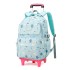 Cross border backpack for girls, primary school students, grades 3-4, 5-6, middle school studentsReduce the burden of large capacity children's backpacks