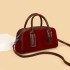 Cross border wholesale of European and American hand-held frosted women's bag 2024 new fashionable hand-held shoulder crossbody foreign trade bag