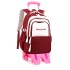 Natural Fish New Backpack for Children 3-6 Grades Primary School Students Pulling Rod with Wheels Climbing Stairs Dual purpose Junior High School Backpack