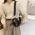 Foreign Trade Women's Bag 2024 New Fashionable Woven Pattern Diagonal Cross Bag Women's Chest Bag Cross border Hot Selling Leisure Bag Women's Bag