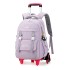 Natural Fish's new pull rod backpack reduces the burden on elementary school girls, with a large capacity backpack for children and elementary school students. One piece dropshipping for children and elementary school students