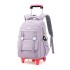 Natural Fish's new pull rod backpack reduces the burden on elementary school girls, with a large capacity backpack for children and elementary school students. One piece dropshipping for children and elementary school students