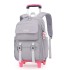 Cross border dropshipping of natural fish new product, pull rod backpack for primary school students, grades 3-6, middle school students, girls aged 8-14