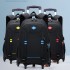 A new product of dropshipping natural fish, a pull rod backpack for junior high school students and boys, with a large capacity that can print logos across borders