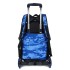 Primary school students' six wheeled stair climbing backpack, boys' middle school students' drag bar backpack, backpack, detachable and dual-use