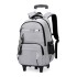 Natural Fish Backpack for Children 3-6 Grades Elementary School Students Pull up Backpack with Large Capacity Junior High School Backpack