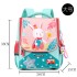 Natural Fish One Piece dropshipping children's bag cartoon for boys and girls Korean version kindergarten backpack printing cross-border practical