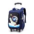 Natural Fish's new space backpack, large size, for primary school students in grades 3-6, with spine protection and reduced burden. Cross border trend, popular item for dropshipping