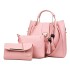 Women's bag crossbody new style solid color fashion bead tassel three piece set mother bag handbag shoulder crossbody bag wholesale