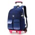 2022 Natural Fish New Pull up Backpack for Primary School Students in Grades 3-6 with Large Capacity and Reduced Burden, One Piece Waiver Backpack