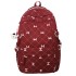 2025 new fresh and sweet backpack for girls, middle and high school students, bow shaped large capacity backpack, casual backpack