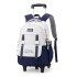 Natural Fish's new pull rod backpack reduces the burden on elementary school girls, with a large capacity backpack for children and elementary school students. One piece dropshipping for children and elementary school students