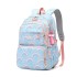 Natural Fish Cross border New Primary School Student Backpack, Girls' Large Capacity Camouflage Grid Pattern, 2nd to 6th Grade Backpack Delivery Service