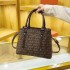 Retro handbag, large capacity women's bag, 2024 new fashion, versatile, atmospheric, single shoulder diagonal cross, mother's bag