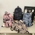 Cross border foreign trade 2024 new backpack for male students, large capacity for junior high school students, high school students, cross-border backpack for female wholesale