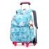 Natural Fish New Product Pull up Backpack Primary School Students 3-6 Grades Little Princess Fashion Gift Pendant Cross border Explosive Item dropshipping