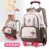 Natural Fish New Lightweight Pull up Backpack Primary School Girls' Large Capacity Backpack 3-6 Grade Middle School Students' Backpack