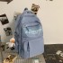 Cross border Foreign Trade 2025 New Fashionable Backpack for Junior and Senior High School Students, Reducing Burden for Men, Large Capacity Backpack for Women