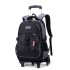 Natural Fish Cross border New Pull up Backpack for Primary School Students, Grades 3-6, Men, Large Capacity Load Reduction Backpack Delivery Service