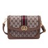 Bag for women 2024 new bag fashion trend niche retro printed small square bag high-end sense diagonal shoulder bag