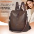 Cross border women's backpack, women's 2025 new PU women's bag, European and American retro leisure outdoor travel backpack wholesale