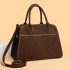 Cross border foreign trade, European and American retro large capacity women's bag 2024 new fashion commuting single shoulder hand-held diagonal cross bag wholesale