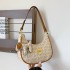 Underarm bag French 2024 new trendy bag casual bag versatile half moon tooth bag moon bag single shoulder diagonal cross bag