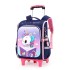 Natural Fish's new space backpack, large size, for primary school students in grades 3-6, with spine protection and reduced burden. Cross border trend, popular item for dropshipping