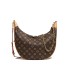 Texture large capacity bag for women 2024 new vintage flower versatile crescent underarm bag, fashionable retro single shoulder diagonal cross bag