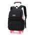 Cross border dropshipping of natural fish new product, pull rod backpack for primary school students, grades 3-6, middle school students, girls aged 8-14