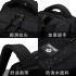 Natural Fish New Junior High School Backpack University High Beauty, Simple, Stain resistant, Large Capacity Backpack