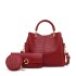 2023 Women's Bag New European and American Retro Fashion Crocodile Pattern Three Piece Set Mother Bag Large Capacity Handheld Single Shoulder Cross Shoulder