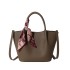 2024 new single shoulder women's bag, large capacity crossbody tote bag, mommy bag, fashionable and simple shopping bag