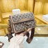 2024 bag new fashion diagonal cross bag small square bag trendy ins high-end texture niche versatile shoulder bag women's bag